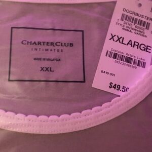 Macys Woodland Pajamas XXL Charter Club Intimates. NWT